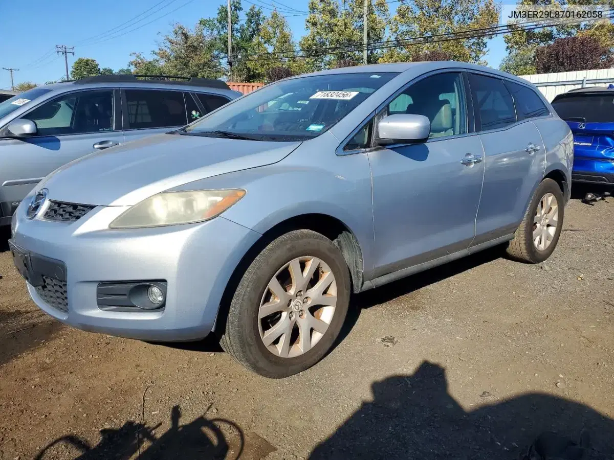 JM3ER29L870162058 — 2007 Mazda CX-7, мелкие вмятины и царапины, фото до ремонта