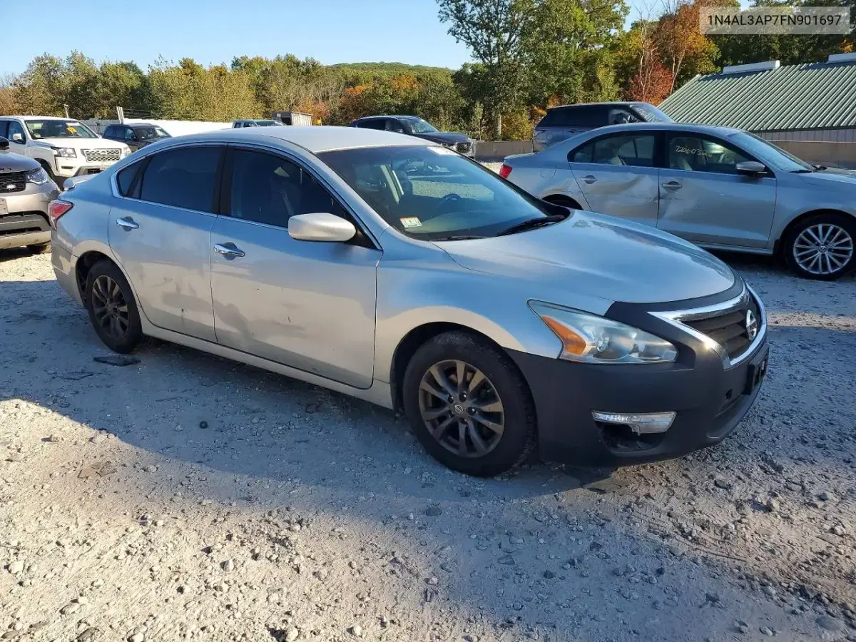 2015 Nissan Altima 2.5 S VIN 1N4AL3AP7FN901697 фото 4