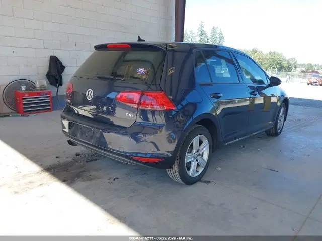 2017 Volkswagen Golf Tsi S 4-door/tsi Se 4-door/tsi Sel 4-door/tsi Wolfsburg Edition 4-door VIN 3VW217AU2HM070377 фото 4