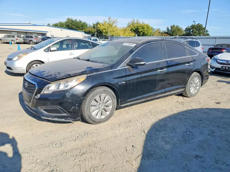 KMHE24L16GA013427 — 2016 Hyundai Sonata Hybrid, Передняя часть (Front End), фото до ремонта