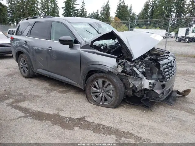 5N1DR3BE4TC220354 — 2026 Nissan Pathfinder SV, Передняя часть, фото до ремонта