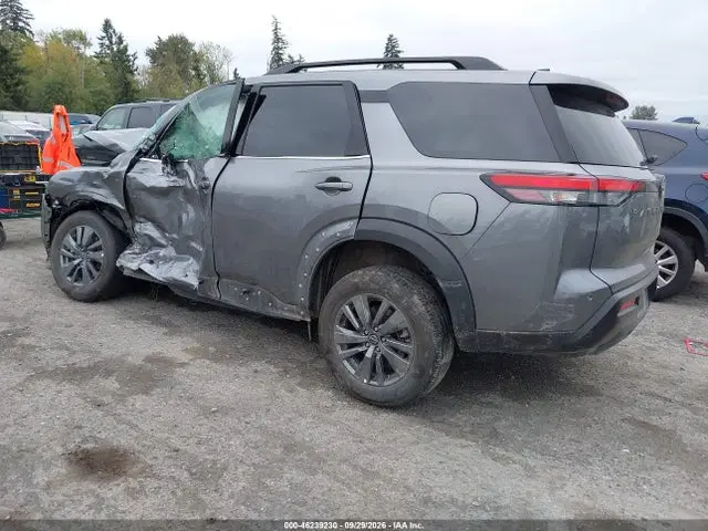 2026 Nissan Pathfinder Sv VIN 5N1DR3BE4TC220354 фото 3