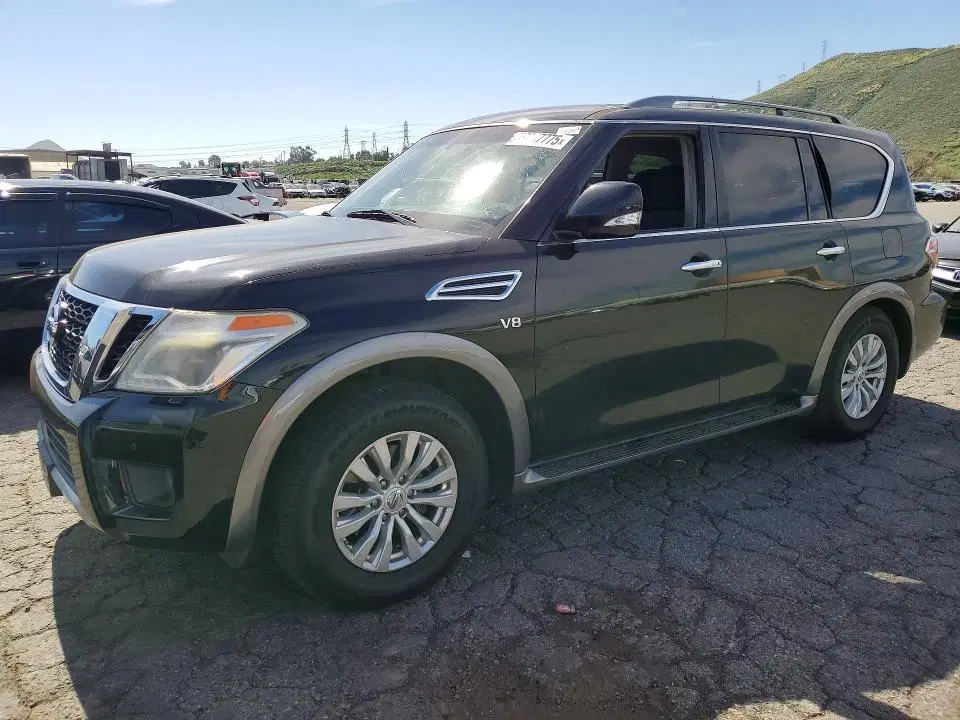 JN8AY2NDXH9002919 — 2017 Nissan Armada, Мелкие вмятины и царапины (Minor Dent/Scratches), фото до ремонта