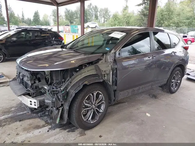 2022 Honda Cr-v Hybrid Ex-l VIN 5J6RT6H81NL004991 фото 2