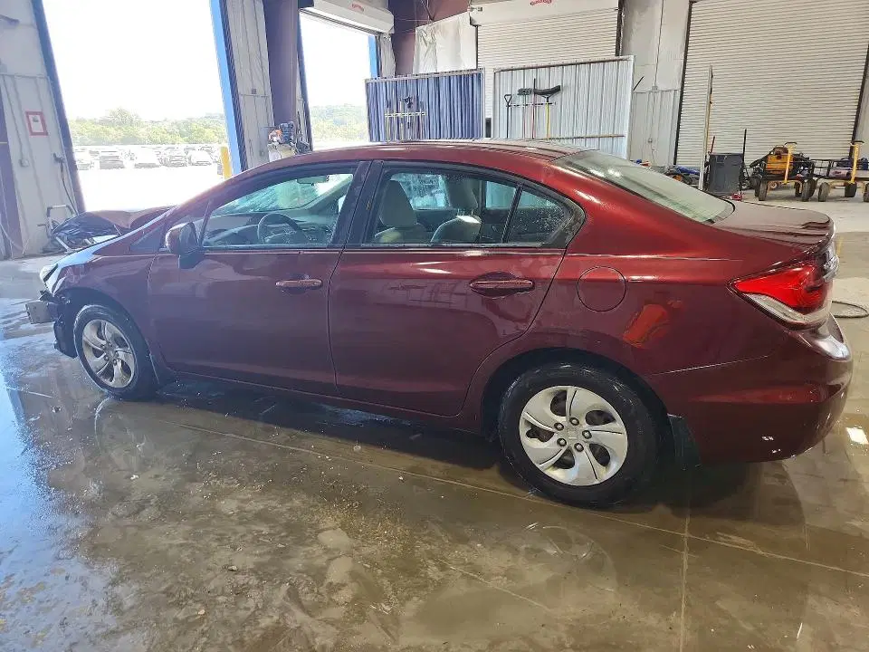 2014 HONDA CIVIC VIN 19XFB2F53EE041756 фото 2