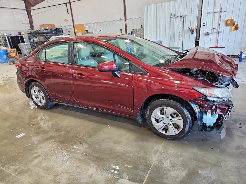 2014 HONDA CIVIC VIN 19XFB2F53EE041756 фото 4