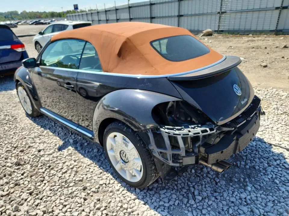 2019 VOLKSWAGEN BEETLE VIN 3VW5DAAT9KM503337 фото 2