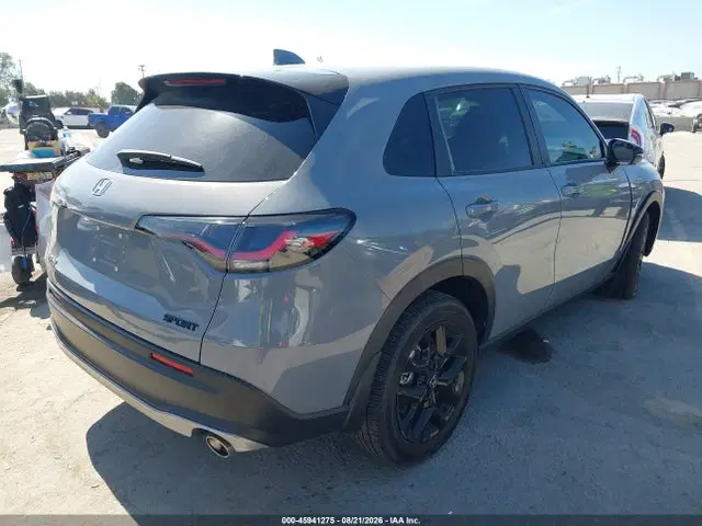 2025 Honda Hr-v 2wd Sport VIN 3CZRZ1H53SM707655 фото 4