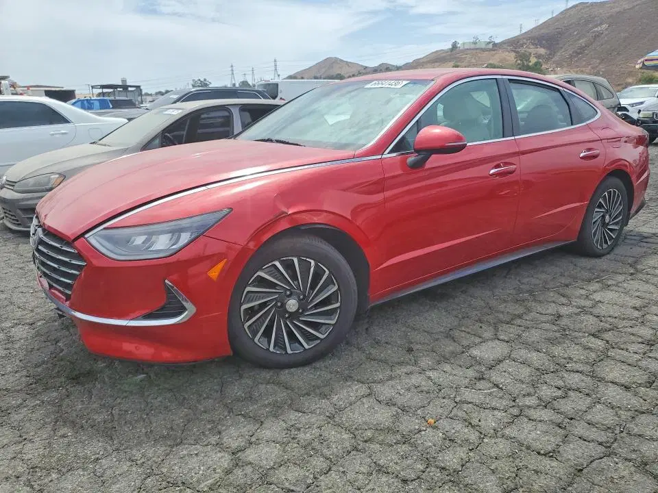 KMHL34JJ9LA011964 — 2020 Hyundai Sonata Hybrid, Передняя часть (Front End), фото до ремонта