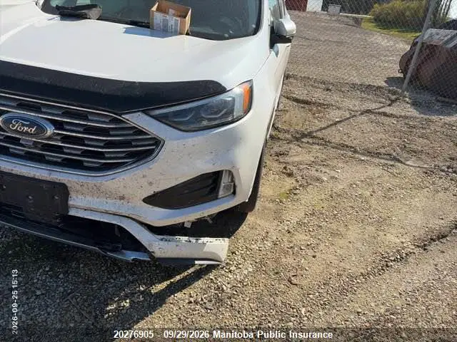 2019 Ford Edge Titanium VIN 2FMPK4K91KBC39064 фото 2