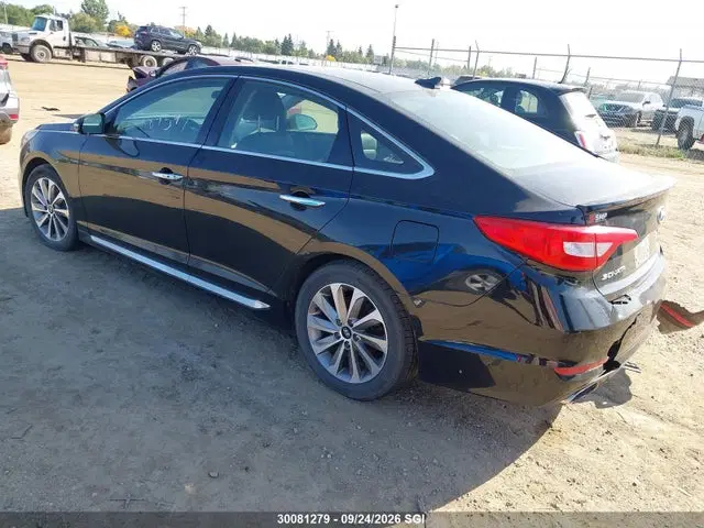 2016 Hyundai Sonata Sport/limited VIN 5NPE34AF8GH266239 фото 3