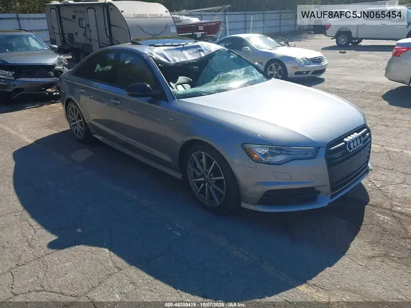 WAUF8AFC5JN065454 — 2018 Audi A6, Повреждение крыши, фото до ремонта