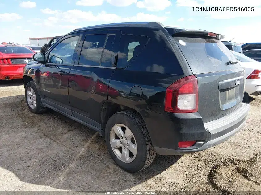 2014 Jeep Compass Sport VIN 1C4NJCBA6ED546005 фото 4