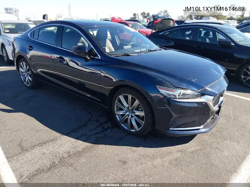 2021 Mazda Mazda6 Signature VIN JM1GL1XY1M1614689 фото 2