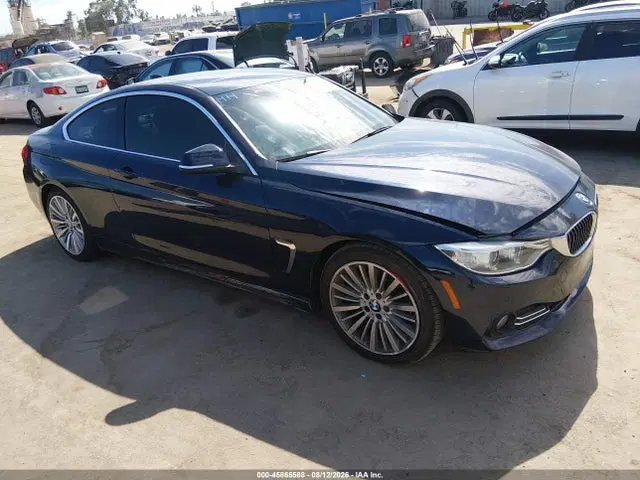 WBA3N7C5XFK222666 — 2015 BMW 428I, Левый бок (Left Side), фото до ремонта