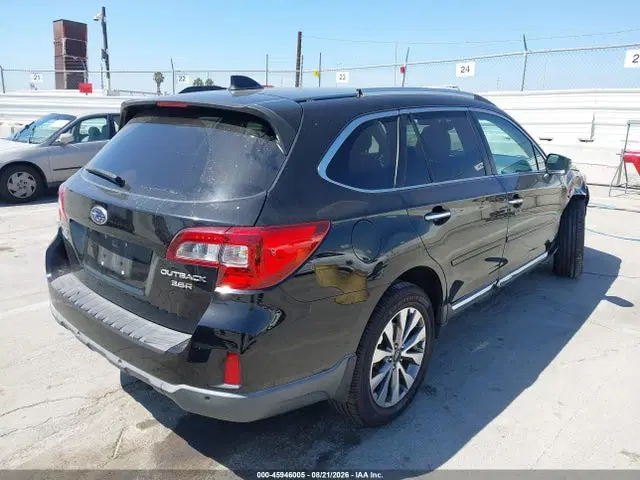 2017 Subaru Outback 3.6r Touring VIN 4S4BSETC7H3216861 фото 4