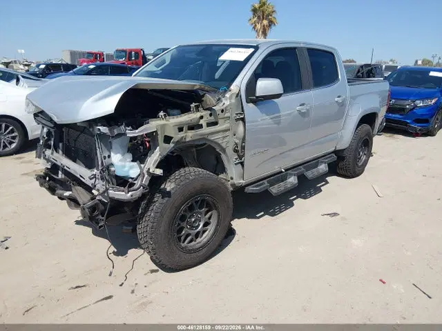 2020 Chevrolet Colorado 2wd Short Box Wt VIN 1GCGSBEN7L1213695 фото 2