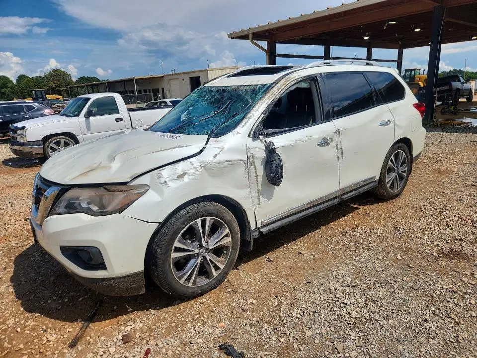 2017 NISSAN PATHFINDER VIN 5N1DR2MM1HC695854 фото 2