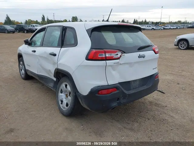 2017 Jeep Cherokee Sport VIN 1C4PJLAB9HD218701 фото 3