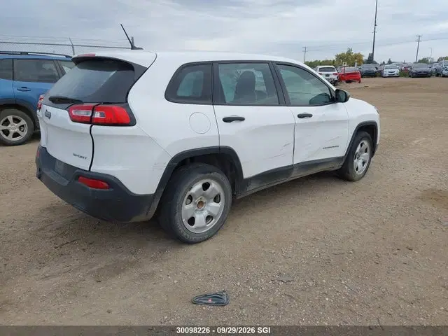 2017 Jeep Cherokee Sport VIN 1C4PJLAB9HD218701 фото 4