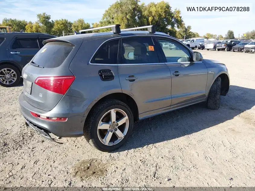2012 Audi Q5 3.2 Premium Plus VIN WA1DKAFP9CA078288 фото 4