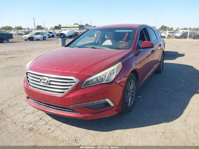 2015 Hyundai SONATA SE VIN 5NPE24AF8FH036377 фото 2