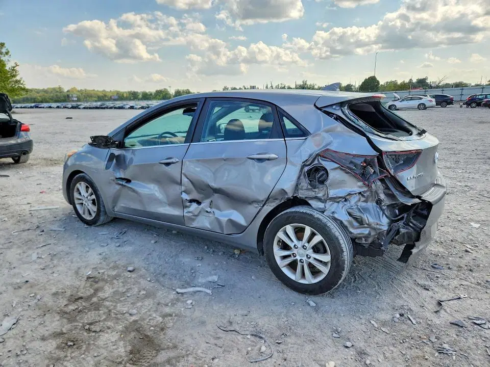 2013 HYUNDAI ELANTRA GT VIN KMHD35LE9DU146386 фото 2