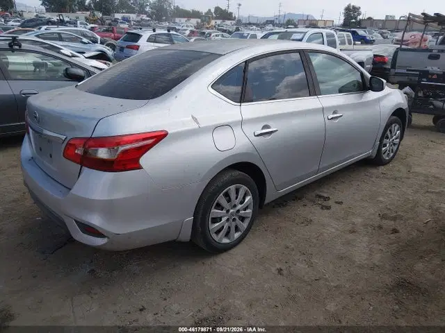 2016 Nissan SENTRA S VIN 3N1AB7AP1GY333619 фото 4