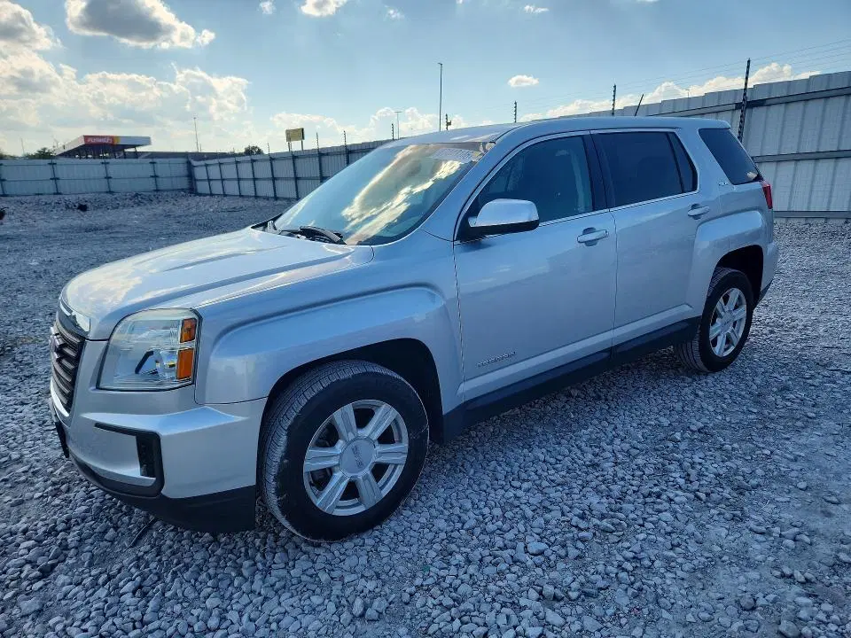 2GKALMEK2G6148637 — 2016 GMC Terrain, Задняя часть, фото до ремонта