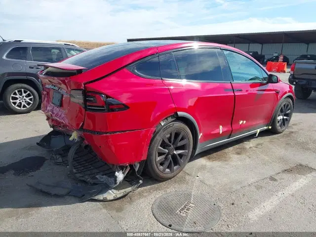 2023 Tesla Model X Dual Motor All-wheel Drive/standard Range VIN 7SAXCAE51PF380223 фото 4