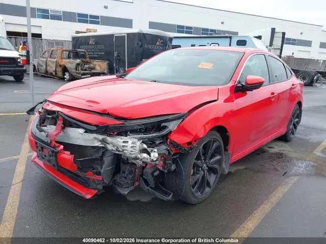 2021 Honda Civic VIN 2HGFC2F85MH012111 фото 2
