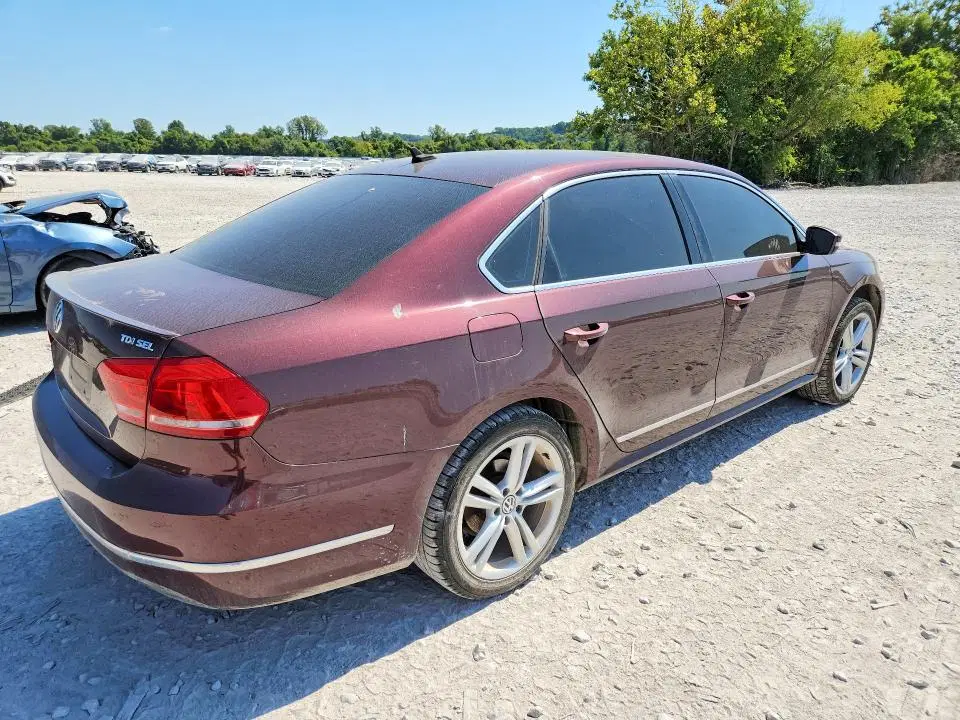 2013 VOLKSWAGEN PASSAT VIN 1VWCN7A35DC141146 фото 3