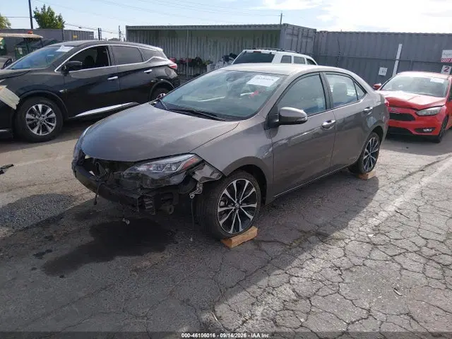 2017 Toyota COROLLA SE VIN 5YFBURHE8HP636622 фото 2