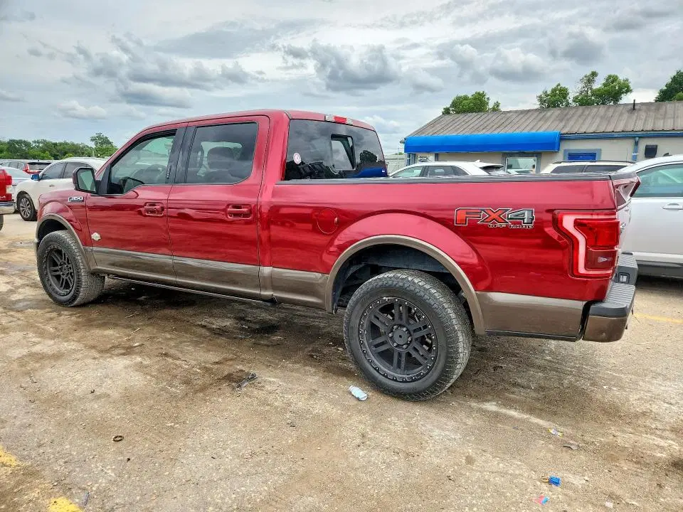 2017 FORD F150 VIN 1FTFW1EF6HFB21250 фото 2