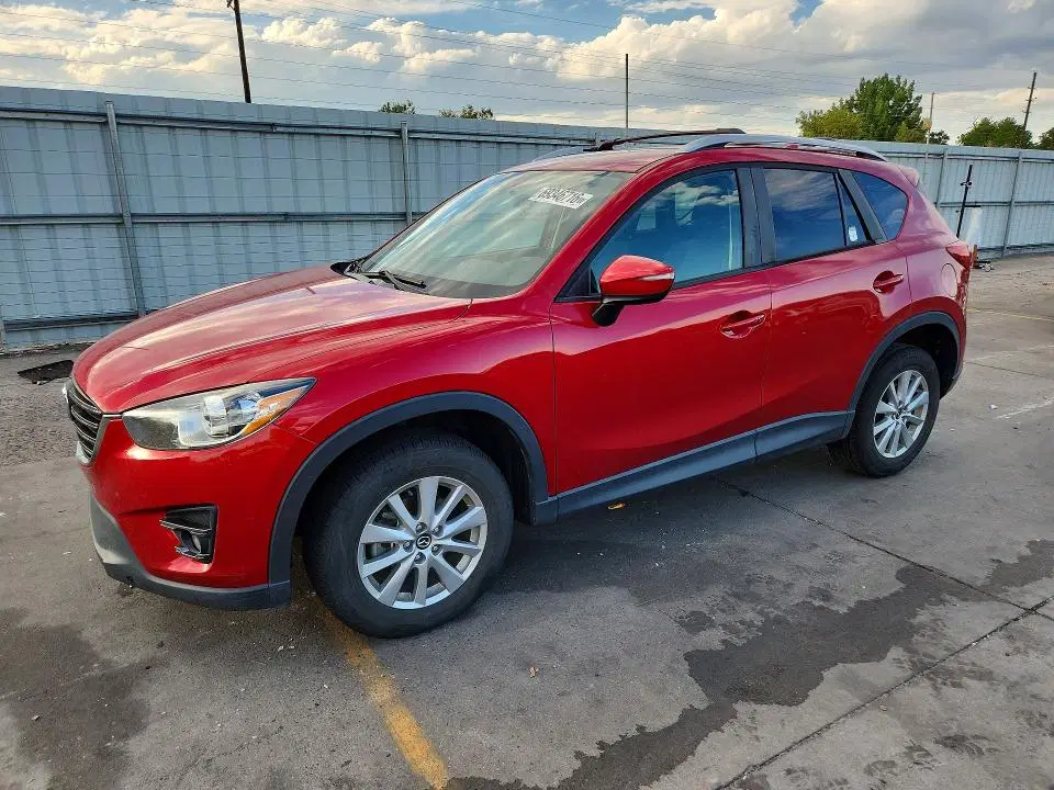JM3KE4CY2G0828961 — 2016 Mazda CX-5, передняя часть, фото до ремонта