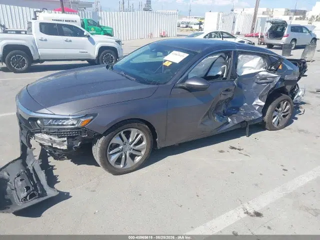 2020 Honda ACCORD LX VIN 1HGCV1F10LA055391 фото 2