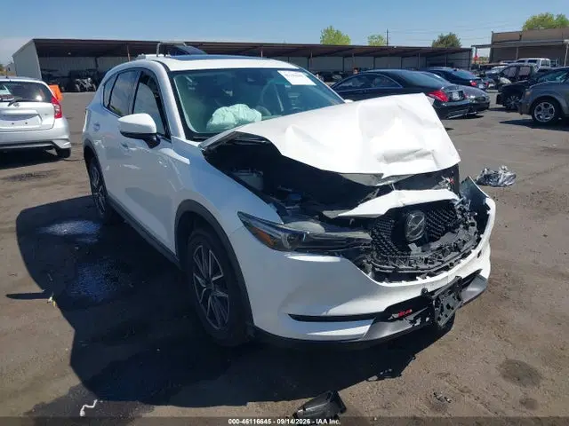JM3KFADL7H0225536 — 2017 Mazda CX-5 Grand Touring, Передняя часть, фото до ремонта
