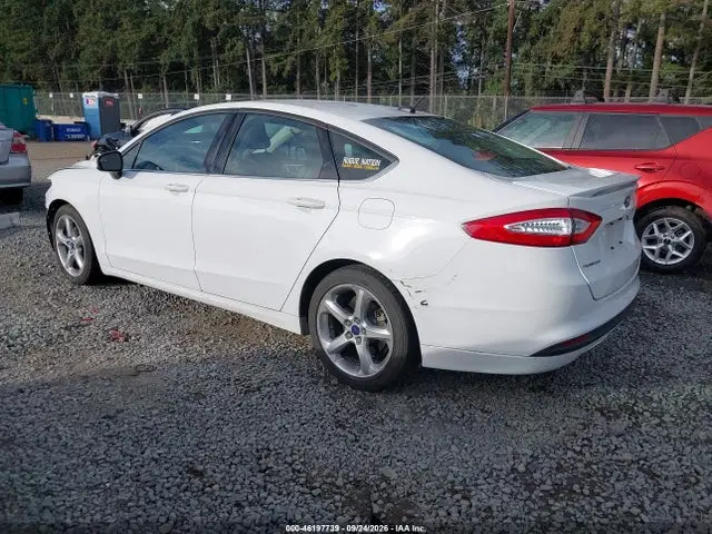 2016 Ford FUSION S VIN 3FA6P0G77GR216632 фото 3