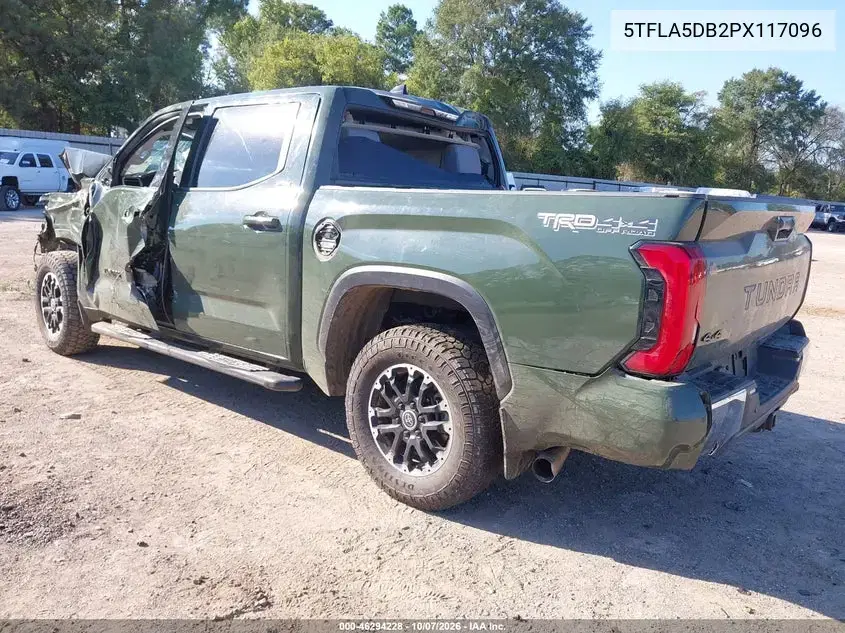 2023 Toyota Tundra Sr5 VIN 5TFLA5DB2PX117096 фото 3