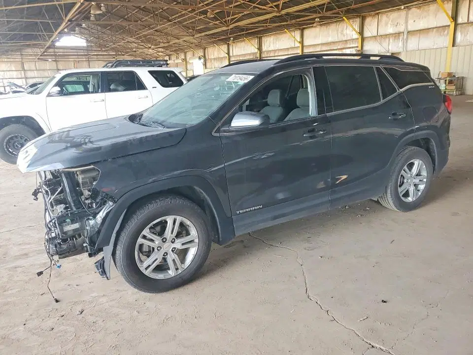 3GKALMEV9JL217692 — 2018 GMC Terrain, передняя часть, фото до ремонта