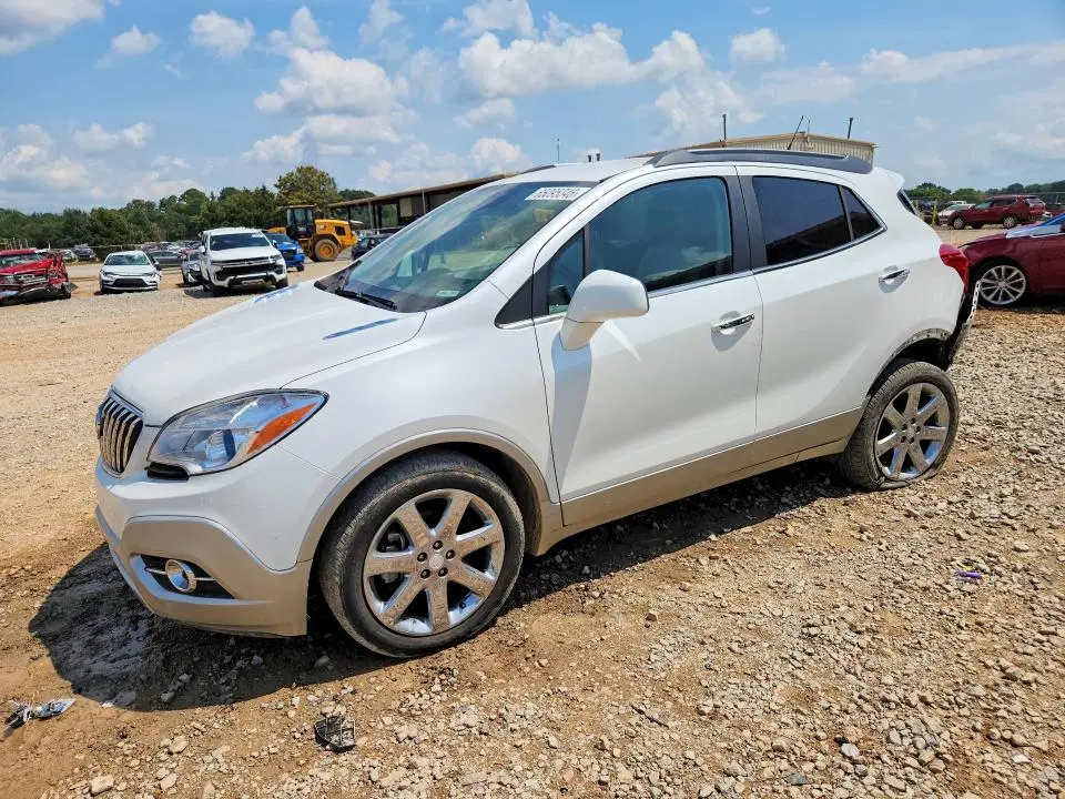 KL4CJCSB0DB119553 — 2013 Buick Encore, Задняя часть, фото до ремонта