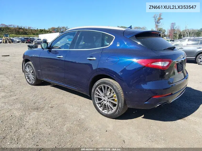2020 Maserati Levante Granlusso VIN ZN661XUL2LX353547 фото 4