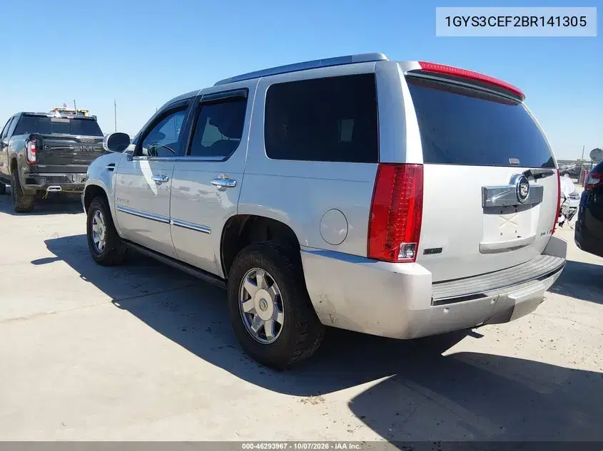 2011 Cadillac Escalade Premium VIN 1GYS3CEF2BR141305 фото 4