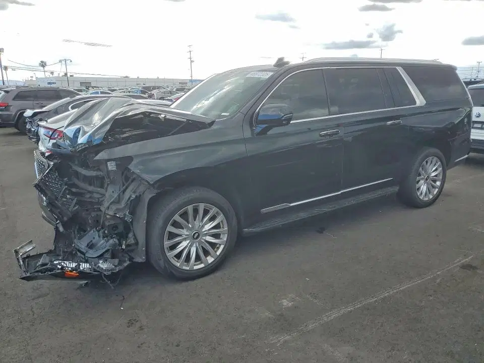 1GYS4JKT5PR442363 — 2023 Cadillac Escalade, передняя часть, фото до ремонта