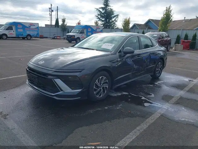 2026 Hyundai Sonata Hybrid Blue VIN KMHL24JJ4TA157563 фото 2