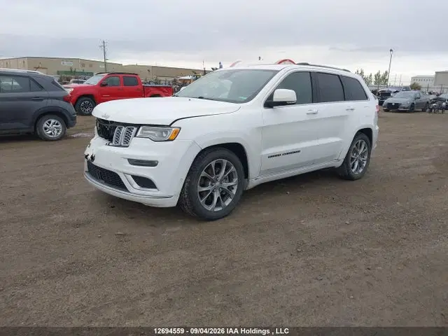 2021 Jeep Grand Cherokee Summit VIN 1C4RJFJGXMC866201 фото 2
