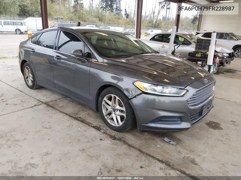3FA6P0H79FR228987 — 2015 Ford Fusion, Левая сторона, фото до ремонта