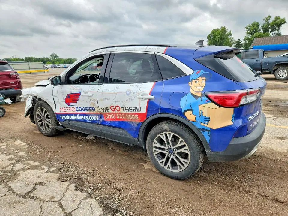 2021 FORD ESCAPE VIN 1FMCU9H6XMUA91349 фото 2