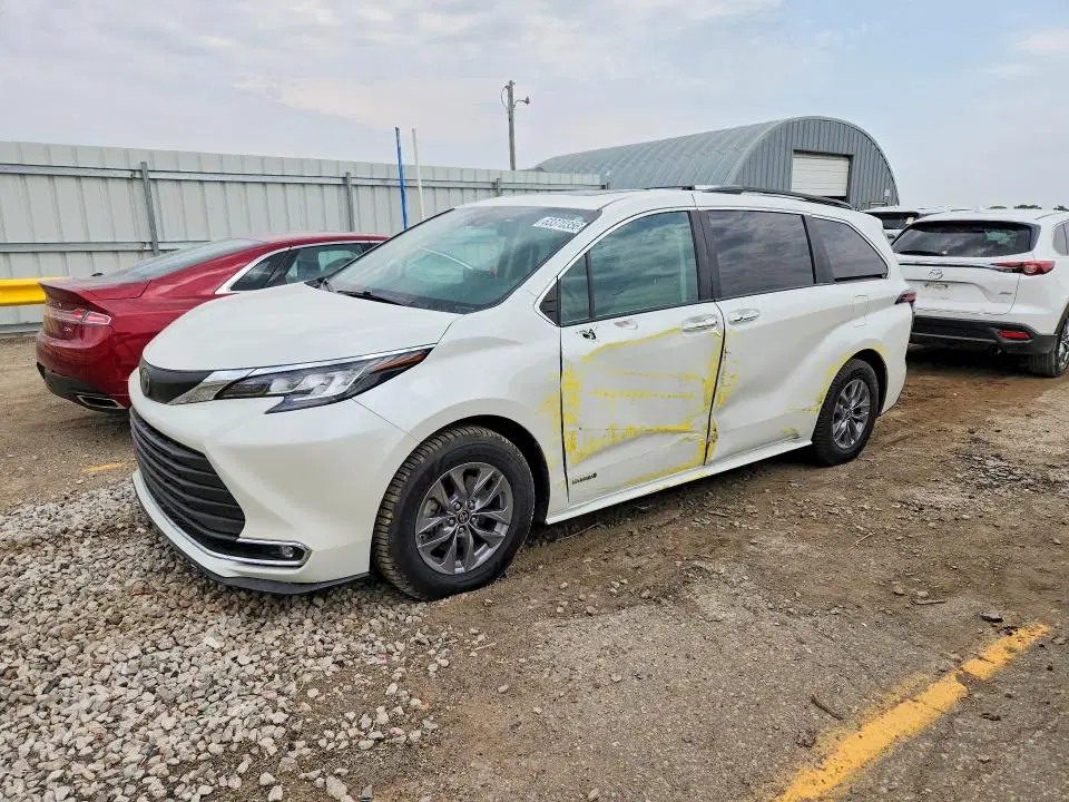 2021 TOYOTA SIENNA VIN 5TDJRKEC2MS016986 фото 2