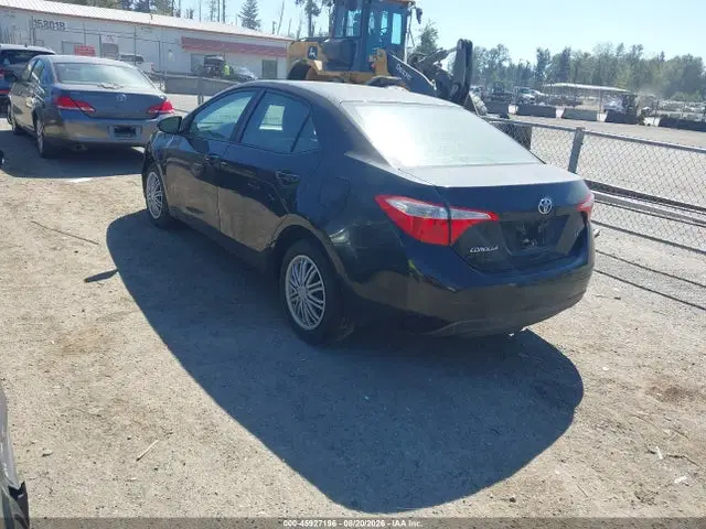 2015 Toyota COROLLA LE VIN 2T1BURHE4FC364163 фото 3
